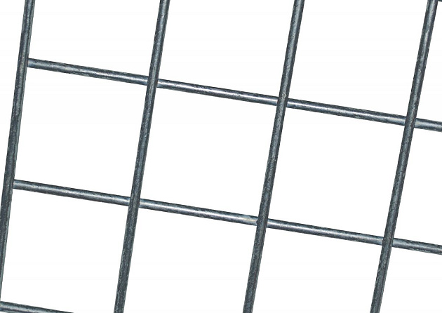 Draadmat gaaspaneel verzinkt 180x180 cm ø5 mm maas 5x5 cm
