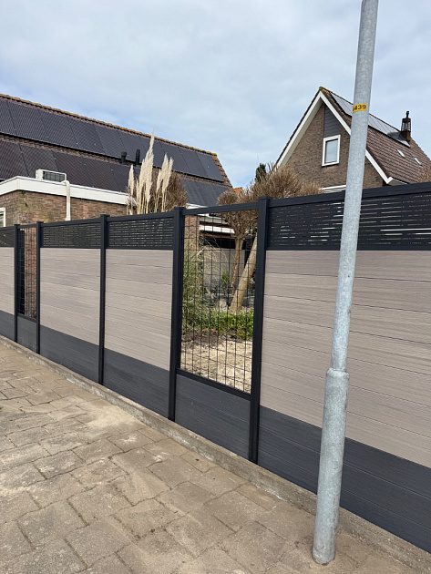 Draadmat gaaspaneel zwart 180x90 cm maas 10x10 cm