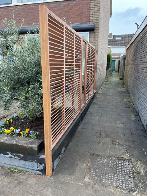 5213 hardhouten lamellenscherm louvre 180x180 cm 343675