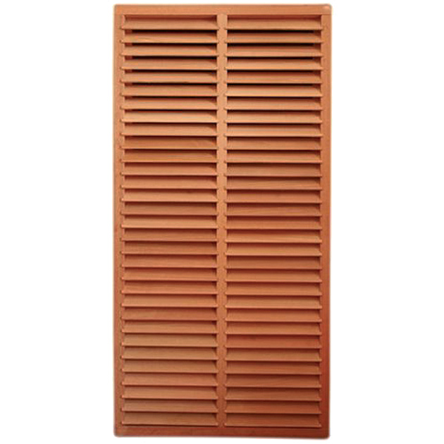 Hardhouten Lamellenscherm Louvre Lisa 90x180 cm