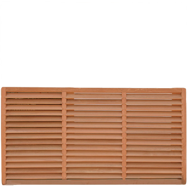 Hardhouten Lamellenscherm Louvre Venus 180x90 cm