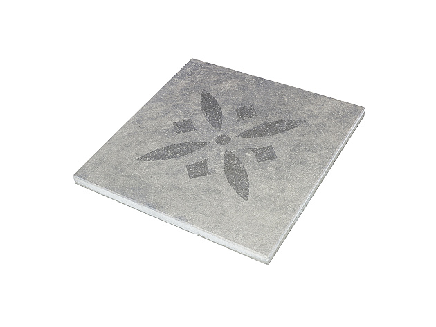Marlux Designtegel 60x60x3 cm Caliza Azul Design 2 (nog 17,28 m2 voorradig in edam)