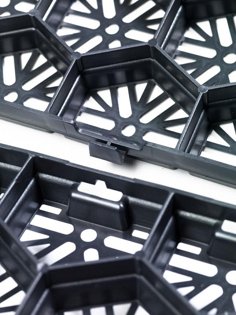 Grindplaten 59,2x79x3 cm Zwart