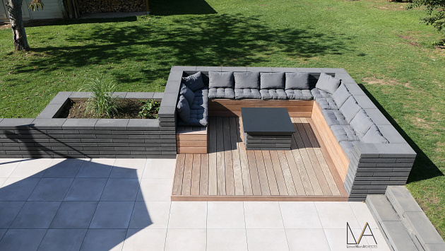 Moodul Afdekker 30x60x7,5 cm Black