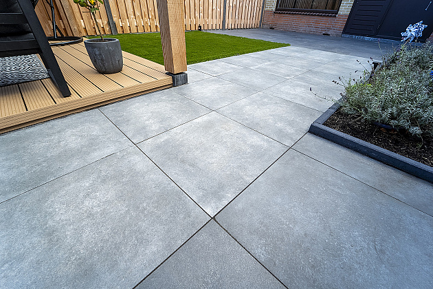 Cerasun 60x60x4 cm Cemento Antracite