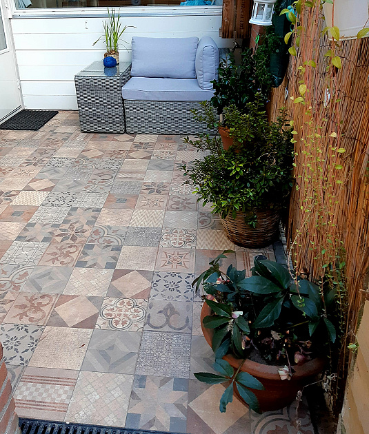 53424 marlux designtegel 60x60x3 cm mosaic arabica nog 24 46 m2 voorradig in edam  267754