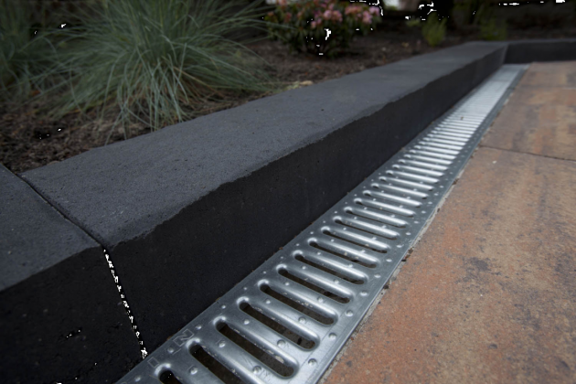 Betonbiels 120x20x12 cm Antraciet