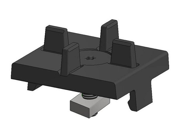 TOS Tegelkruis incl. verzonken bout + moer