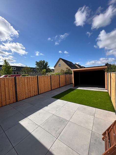 Outletpartij Edam ca. 3.84 m2 GeoCeramica® 80x80x4 Cementi Grey
