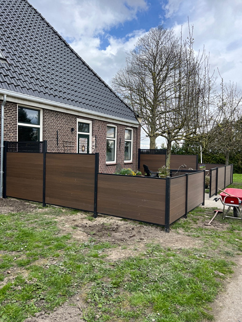 NeoFence Tuinhek 180x101 cm Ipé