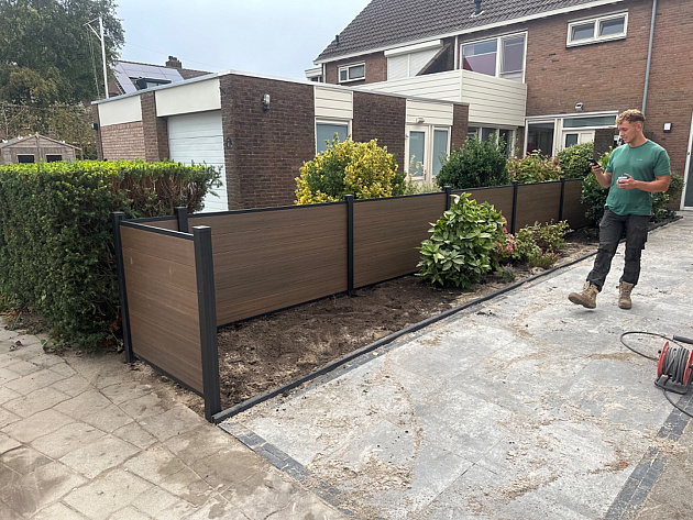 NeoFence Tuinhek 180x101 cm Ipé