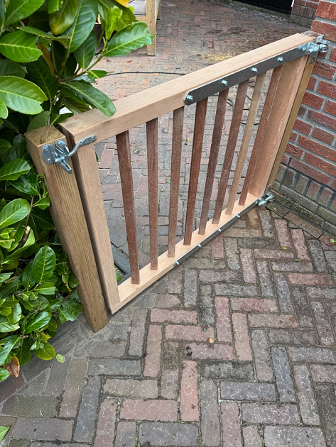 Hardhouten Sierpoort Exclusive 100x80 cm