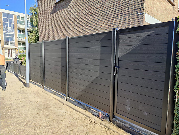 Unique Composiet Deur 100x185 cm Antraciet