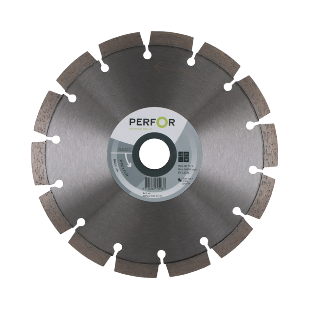 Zaagblad BASIC uni, ø230 mm, asgat 22,2 mm