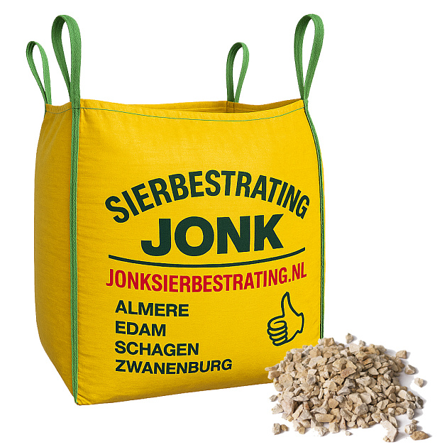 Yellow Sunsplit 10-20mm incl. Bigbag (1 m³)