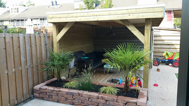 Montagna Muurelementen 42x18x8 cm Rossa