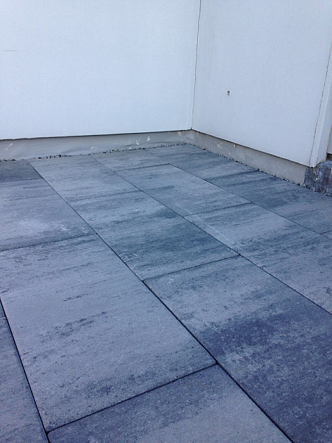 H2O Comfort Square 30x60x5 cm Nero/Grey