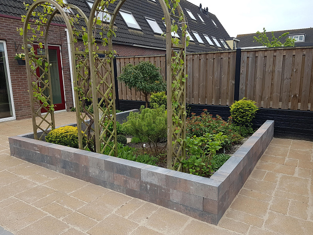 5733 linia palissade 60x15x15 cm strak tricolore 119516