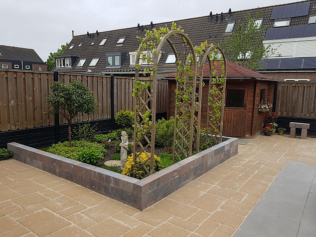 Linia Palissade 60x15x15 cm Strak Tricolore