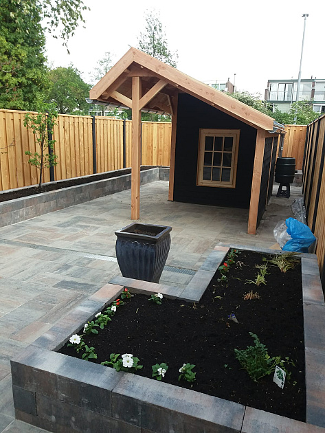 5733 linia palissade 60x15x15 cm strak tricolore 79793