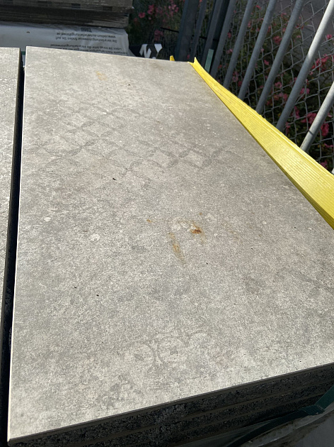 Restpartij Schagen: ca. 9,6m2 GeoCeramica® 40x80x4 cm Impasto Grigio Deco