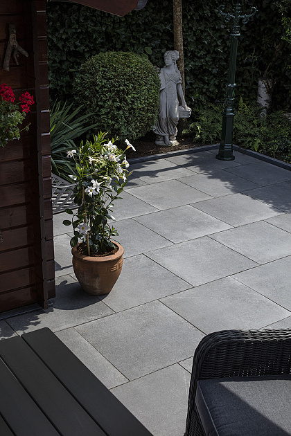 Restpartij Edam: ca. 20m2 GeoCeramica® 60x60x4 cm Roccia Carbon