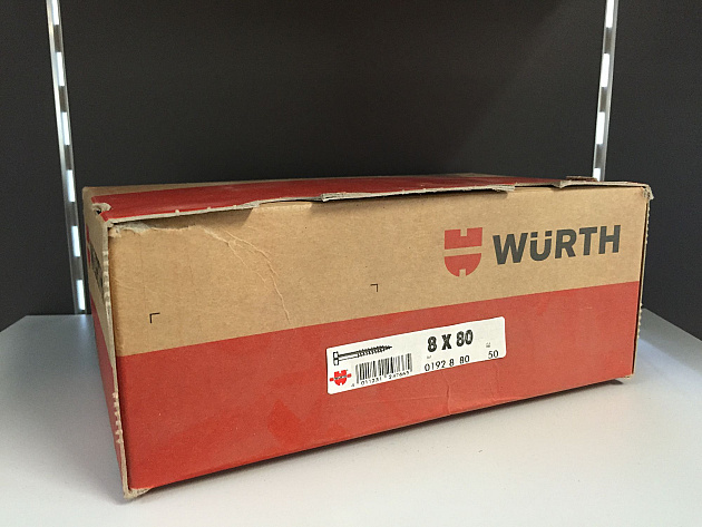 Wurth houtdraadbout 8x80