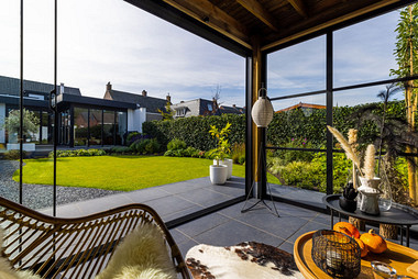 GeoCeramica 60x60x4 cm Impasto Negro