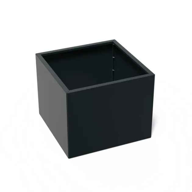 Plantenbak Carrez Connect zonder bodem gecoat staal 100x100x80 cm