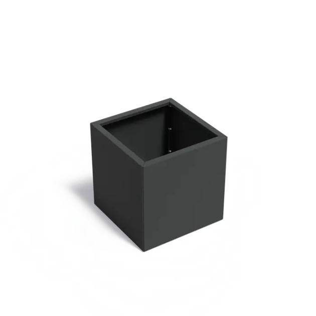Plantenbak Carrez Connect zonder bodem gecoat staal 70x70x70 cm