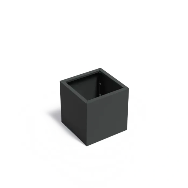 Plantenbak Carrez Connect zonder bodem gecoat staal 50x50x50 cm