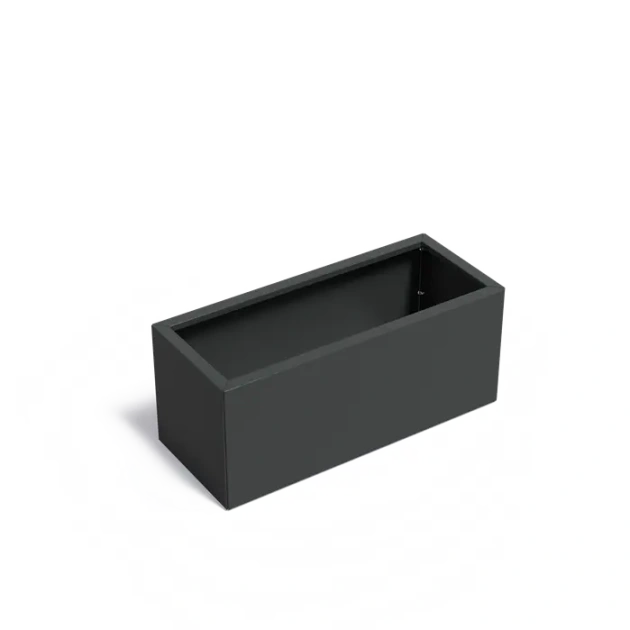 Plantenbak Carrez Connect zonder bodem gecoat staal 120x50x50 cm