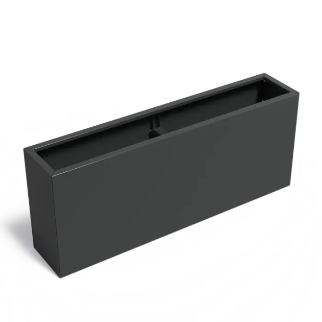 Plantenbak Carrez Connect zonder bodem gecoat staal 200x40x80 cm