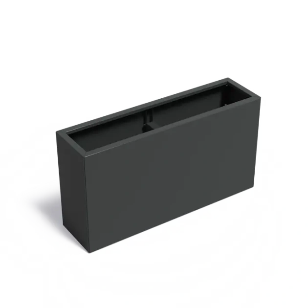 Plantenbak Carrez Connect zonder bodem gecoat staal 150x40x80 cm