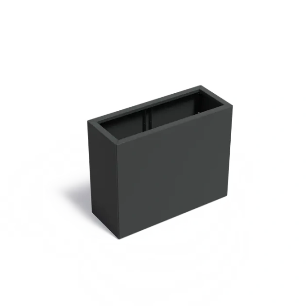 Plantenbak Carrez Connect zonder bodem gecoat staal 100x40x80 cm