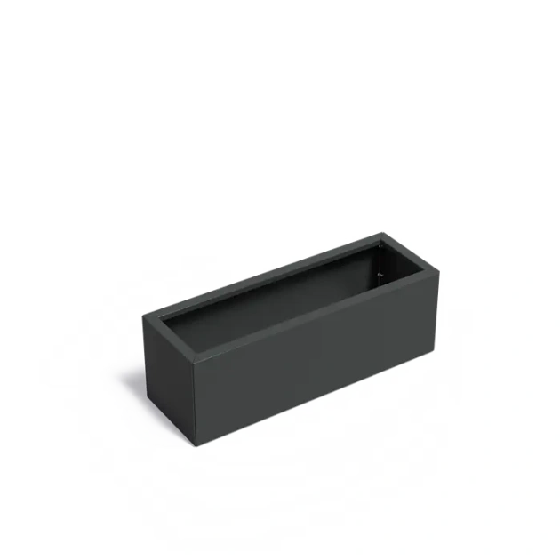 Plantenbak Carrez Connect zonder bodem gecoat staal 120x40x40 cm