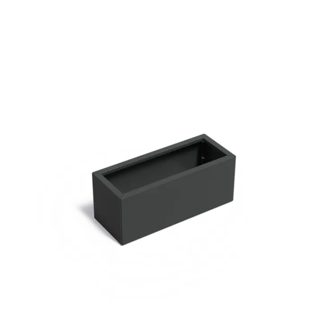 Plantenbak Carrez Connect zonder bodem gecoat staal 100x40x40 cm