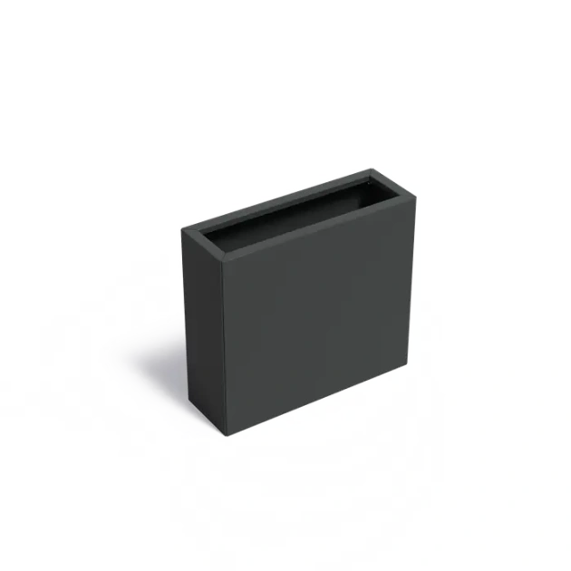 Plantenbak Carrez Connect zonder bodem gecoat staal 90x30x80 cm