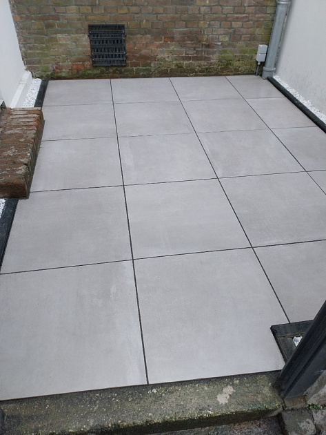 GeoCeramica 60x60x4 cm Imola Azuma Silver