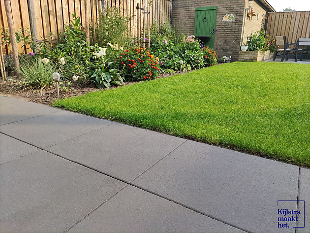 Patio Square 60x60x4 cm Black