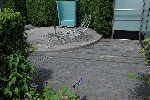 Stonique Trommel Waalformaat 5x20x7 cm Antraciet