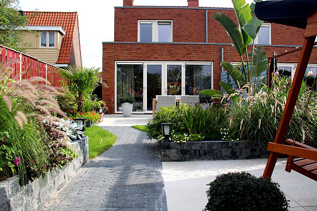 Stonique Trommel Waalformaat 5x20x7 cm Antraciet