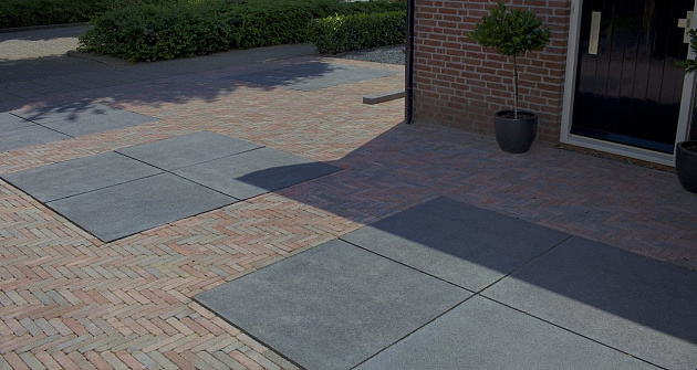 Waalformaat Getrommeld 5x20x7 cm Rood Genuanceerd