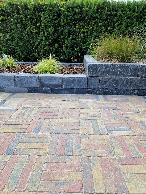 Stonique Trommel Waalformaat 5x20x7 cm Oud Bont