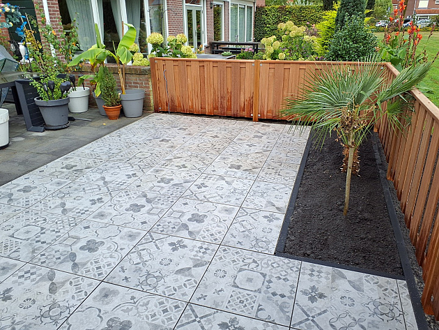 Actietegel Keramiek op Beton 60x60x4 cm Style Decor Grigio