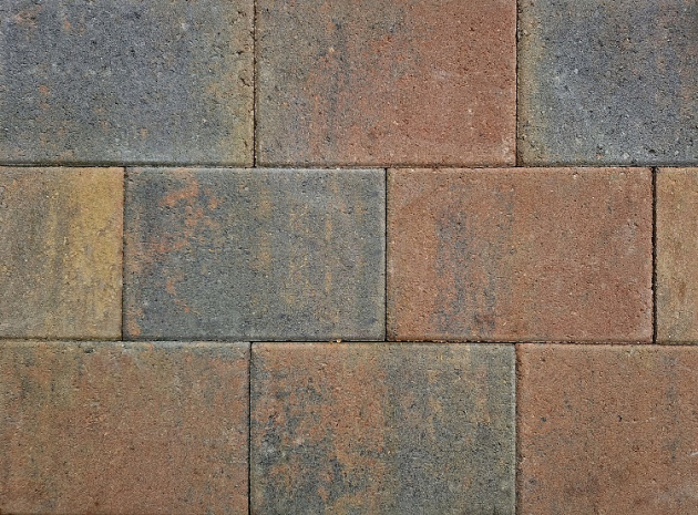 Straksteen 20x30x6 cm Oud Bruin