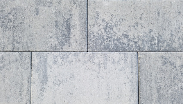 Straksteen 30x60x5 cm Grijs/Zwart