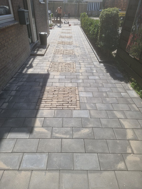 Promo Opritsteen 20x30x6 cm Antraciet