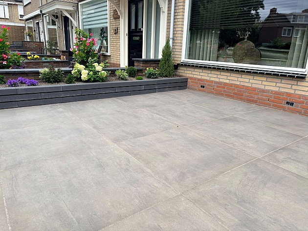 Piet Boon Outdoor 90x90x3 cm Concrete Ash