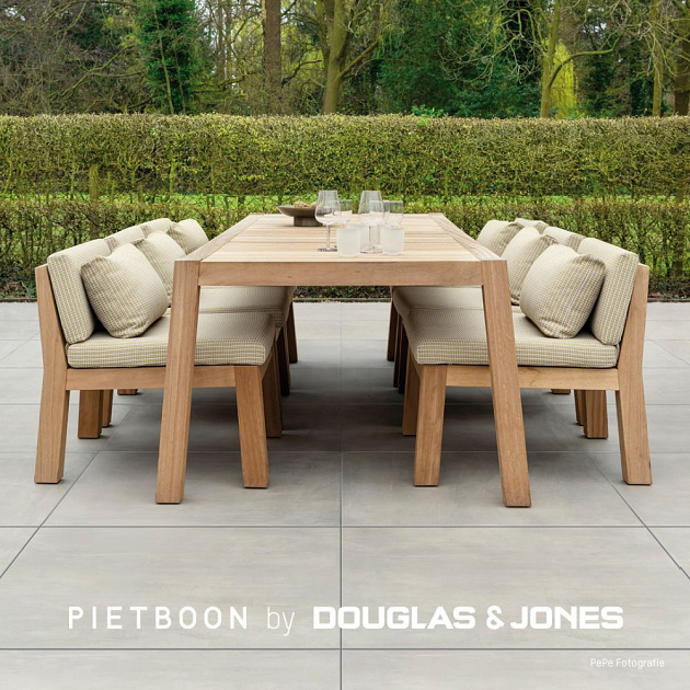 Piet Boon Outdoor 90x90x3 cm Concrete Smoke